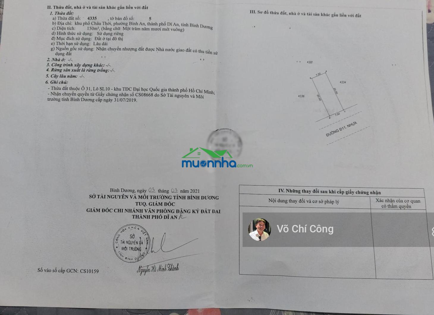 Cần bán 150m2 châu thới ngang 7.5m dài 20m. thổ cư 100% - 3