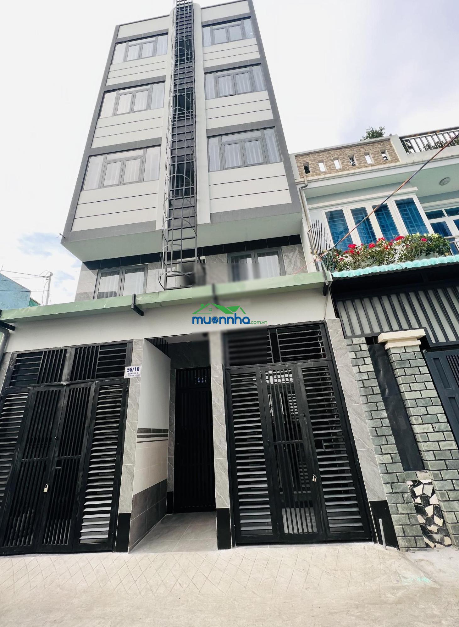 Hoàng diệu 2 - chdv mới keng 5 tầng, thang máy có 24 phòng (6x22)m gần đh ngân hàng - Ảnh 2