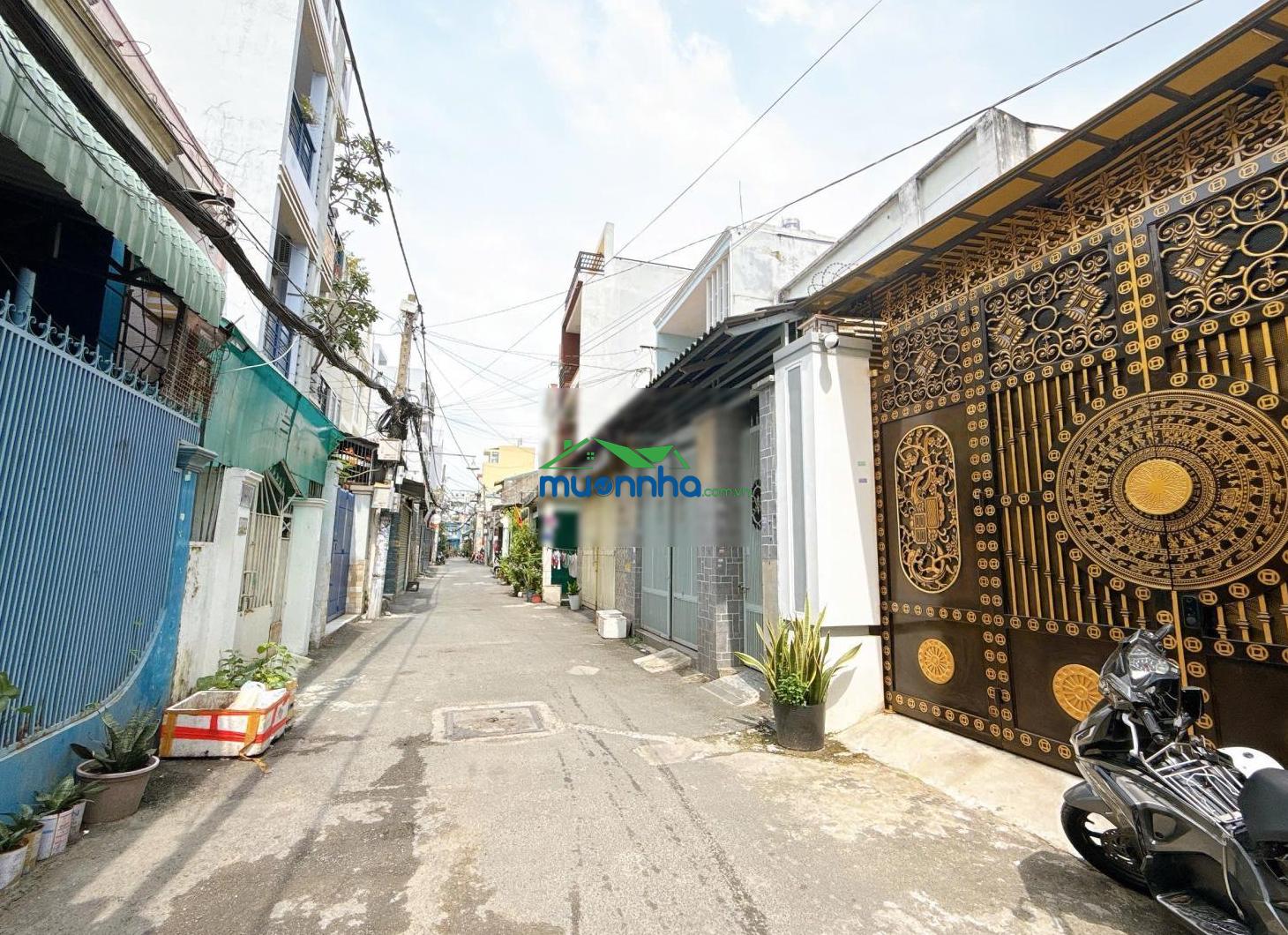 Hẻm 6m xe hơi ra vào đường gò dầu 5x17m, vuông vắn, nhà 3.5 tấm đẹp. gần tân quý - aeon mall