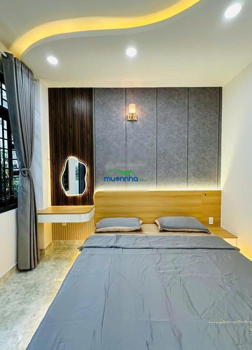 Bán nhà trệt 3 lầu khu dân cư đường nhựa 12m + vỉa hè