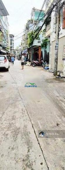Quận 10 - lý thái tổ - 105m2 - 16.3 tỷ - ngang 5m - nở hậu - hẻm 6m thông