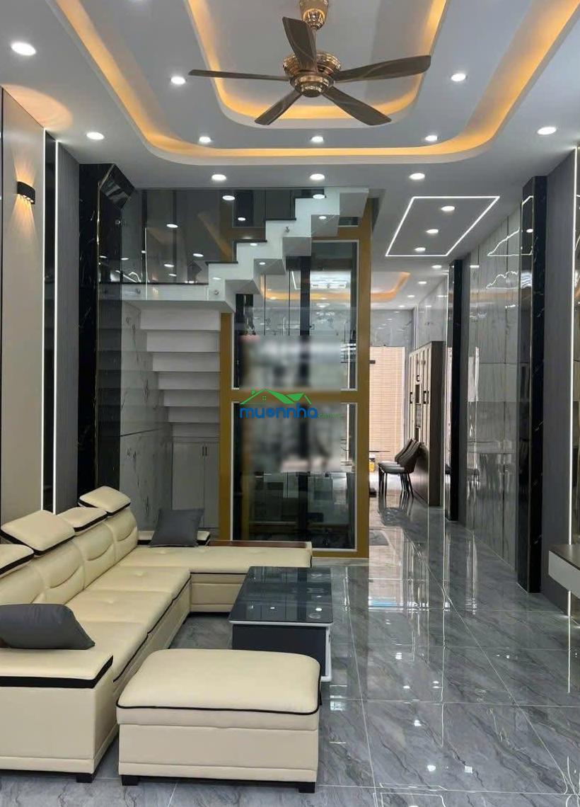 Nhà sổ hồng riêng chính chủ - thang máy full nội thất - 2