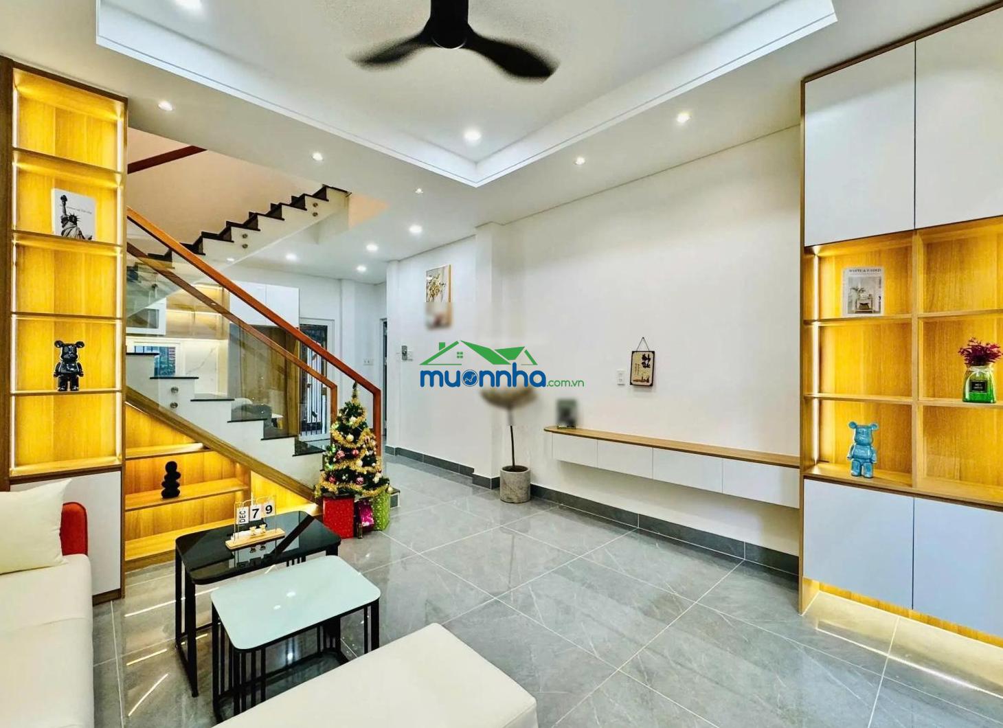 Vị trí vàng! nhà 2 mặt hẻm 3 gác nở hậu 7m, 3tst, 4pn, 5wc - dt: 43,6m2 giá chỉ 8,99 tỷ bl