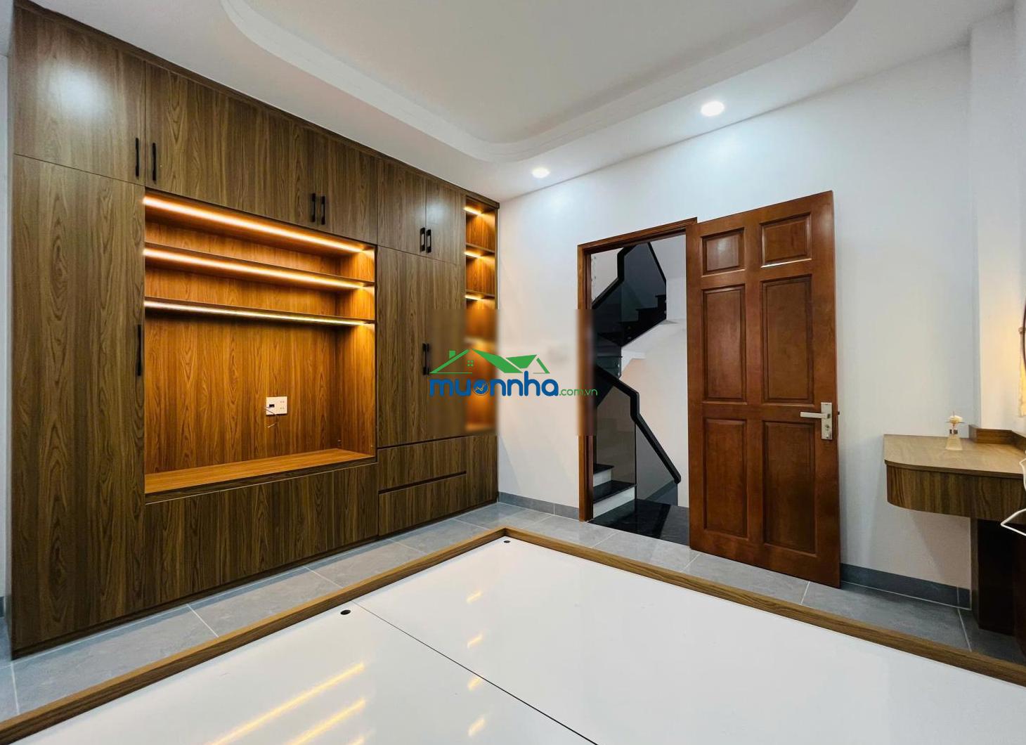Bán nhà mới 1/ an dương vương (4m*22m - đúc 5 lầu - 8tỷ300 tl) hẻm 7m sát chợ phú lâm, bà hom - 2