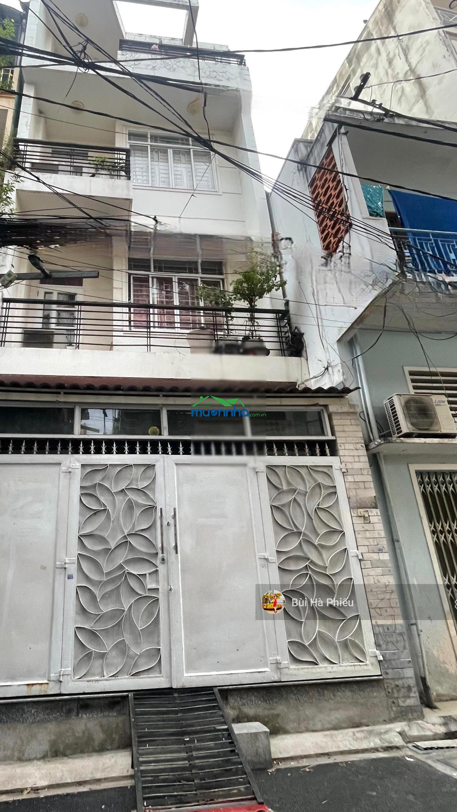 Bán nhà trung tâm bến thành quận 1 - lê thị riêng - 62m2 - 4 tầng - 5pn - thông tôn thất tùng - 3