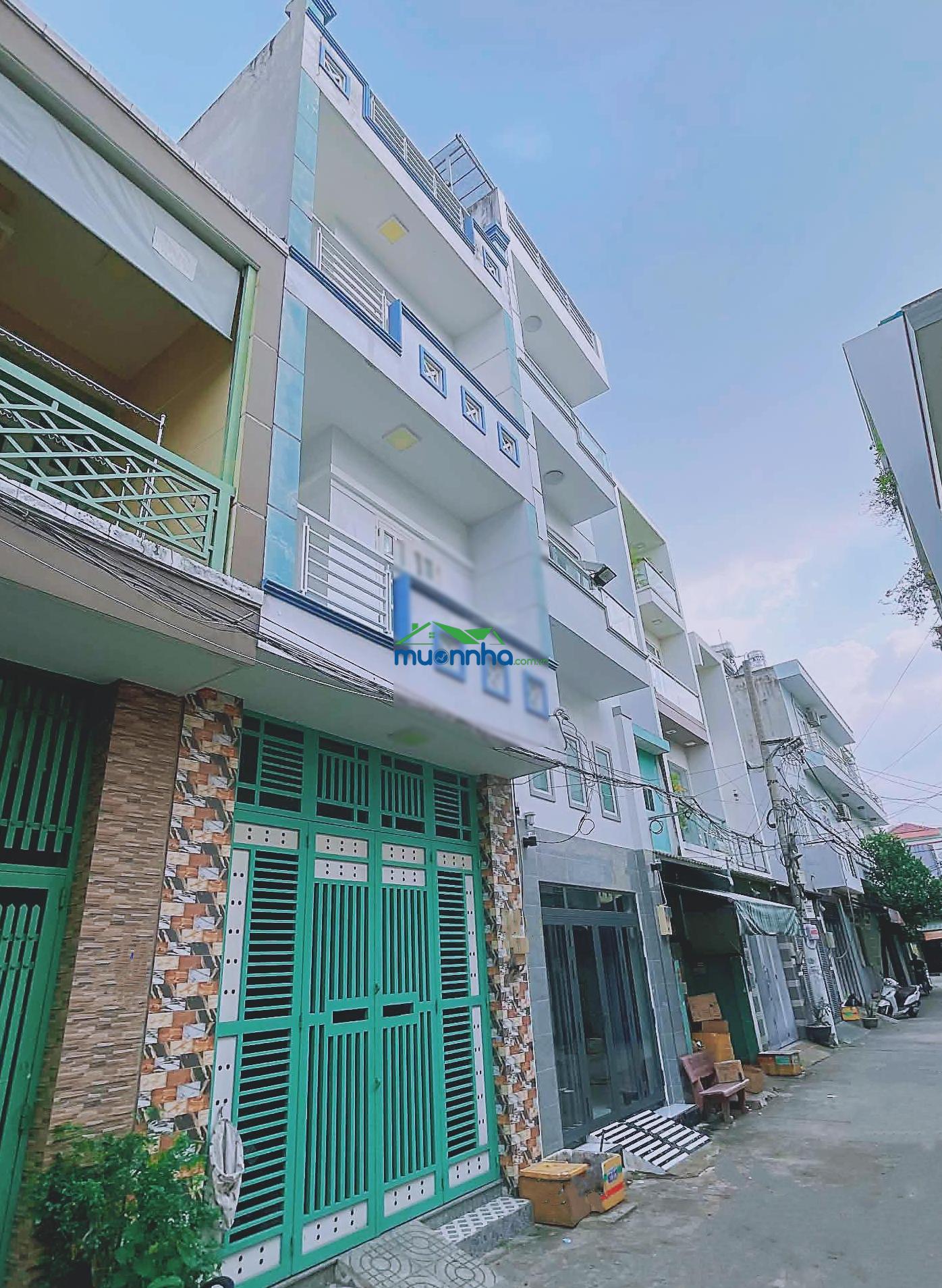 Bán nhà lê trọng tấn 4tầng-không lộ giới-ngang 6m x 15m, xe hơi tránh, cạnh aeon tân phú, 6pn + 6wc - 3