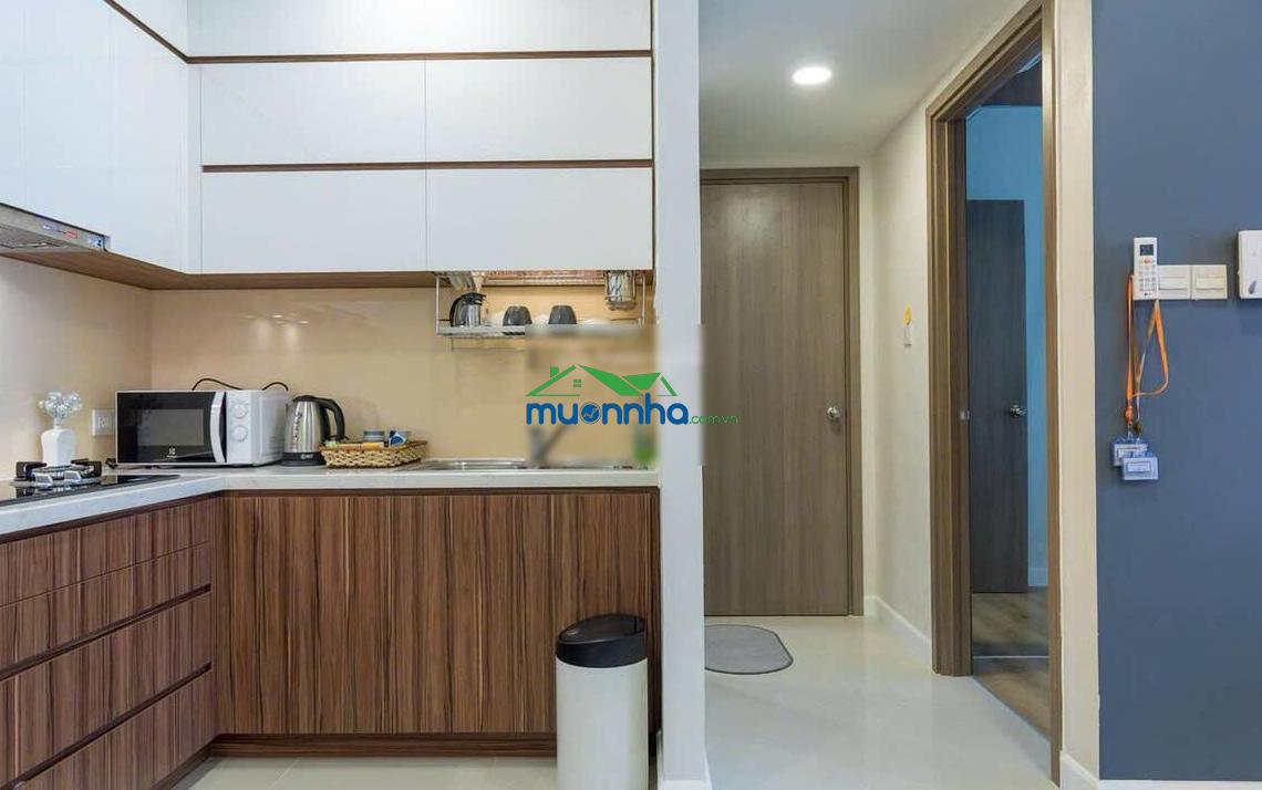 Thuê cc icon 56 1pn 50m2 ban công view sông bến vân đồn quận 4 sát cầu basol q1 q3 lh 0775 924 ***