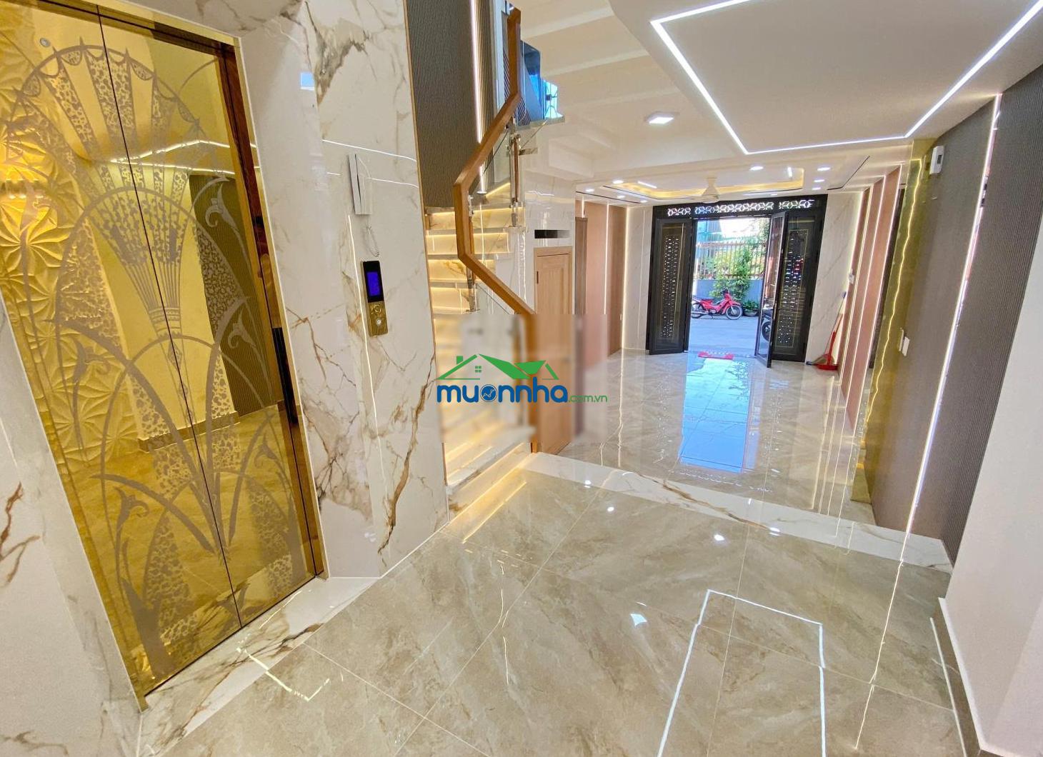 Nhà mới có thang máy 5 tấm full nội thất 4x20m. hẻm 10m đường lê trọng tấn giáp aeon tân phú - 2