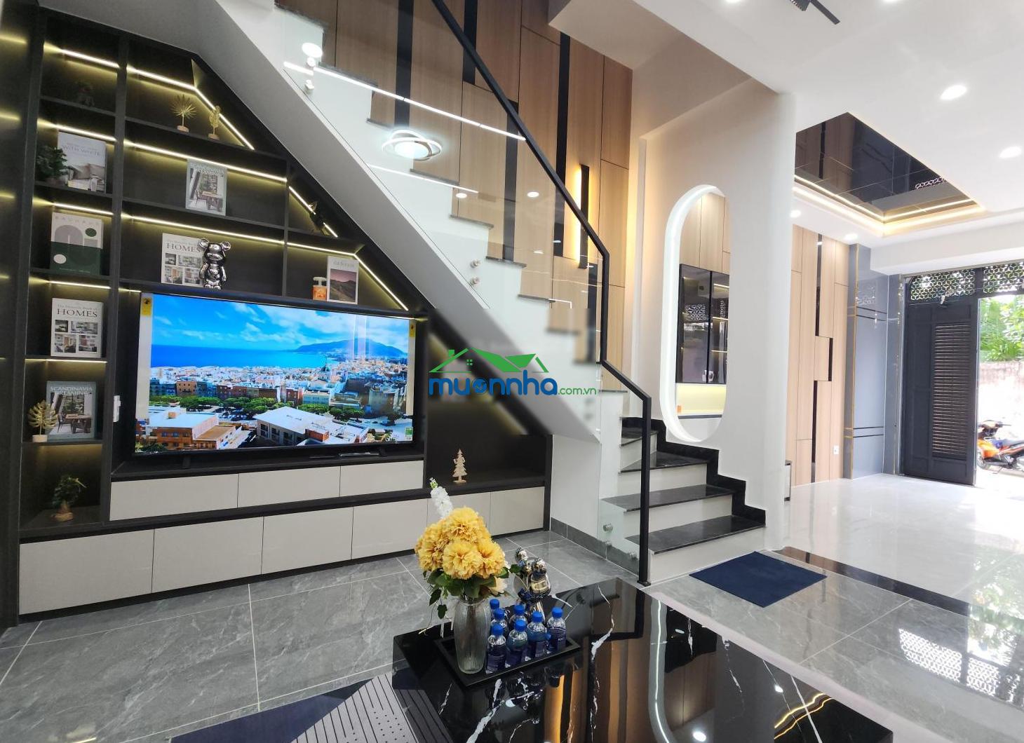 Bán nhà mới 4 tầng đường an phú đông 27, quận 12, giá 6,2 tỷ - 2