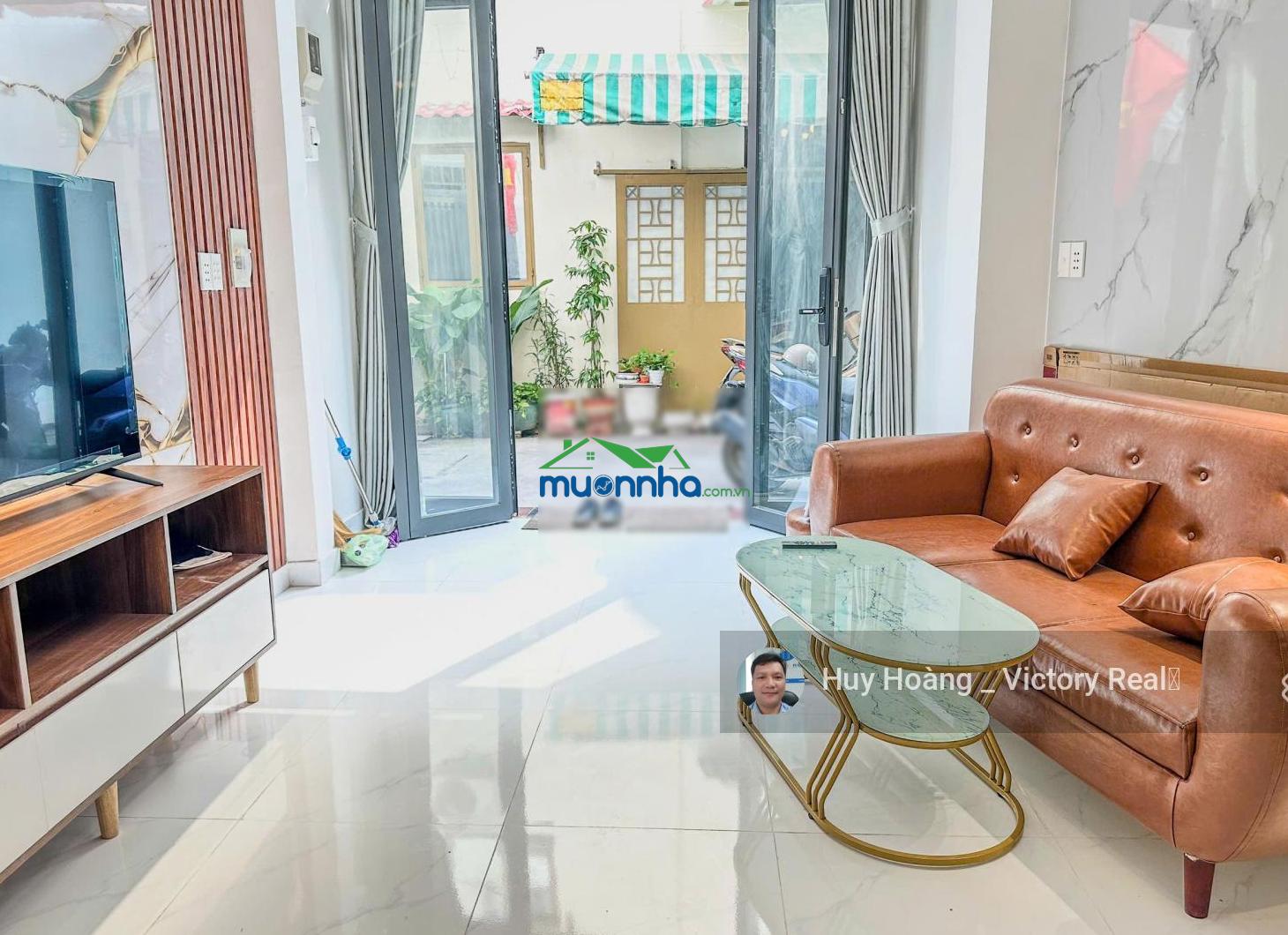 Nhà mới 3 tầng gần chợ bà hoa - trần mai ninh - nở hậu 5m - giá chỉ 5.9 tỷ - 2