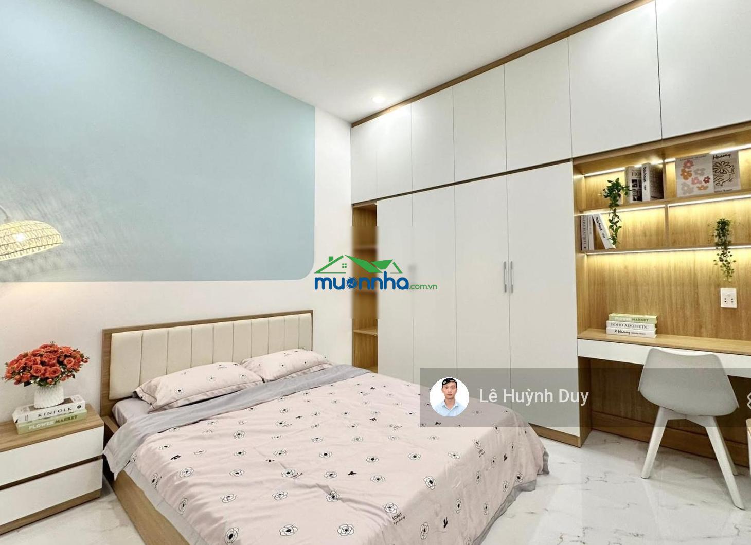 Ngay khu phan đăng lưu - 54.5m² - ngang 4m - hẻm xe hơi - đường 6m + vỉa hè - 9,2 tỷ - 2