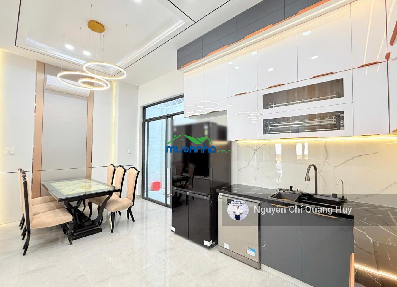 Nhà phố hiện đại, đồng bộ dân trí cao - đường 8m kdc đào tông nguyên - 6x13,5m sổ hồng, giá 9,6 tỷ