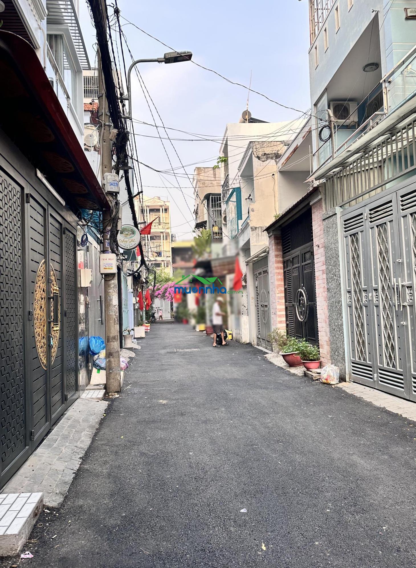 Bán nhà hxh hoàng bật đạt, p.15, tân bình, 45m2, 4 tầng, nhà mới, khu dân trí cao, sổ vuông, 7,5 tỷ
