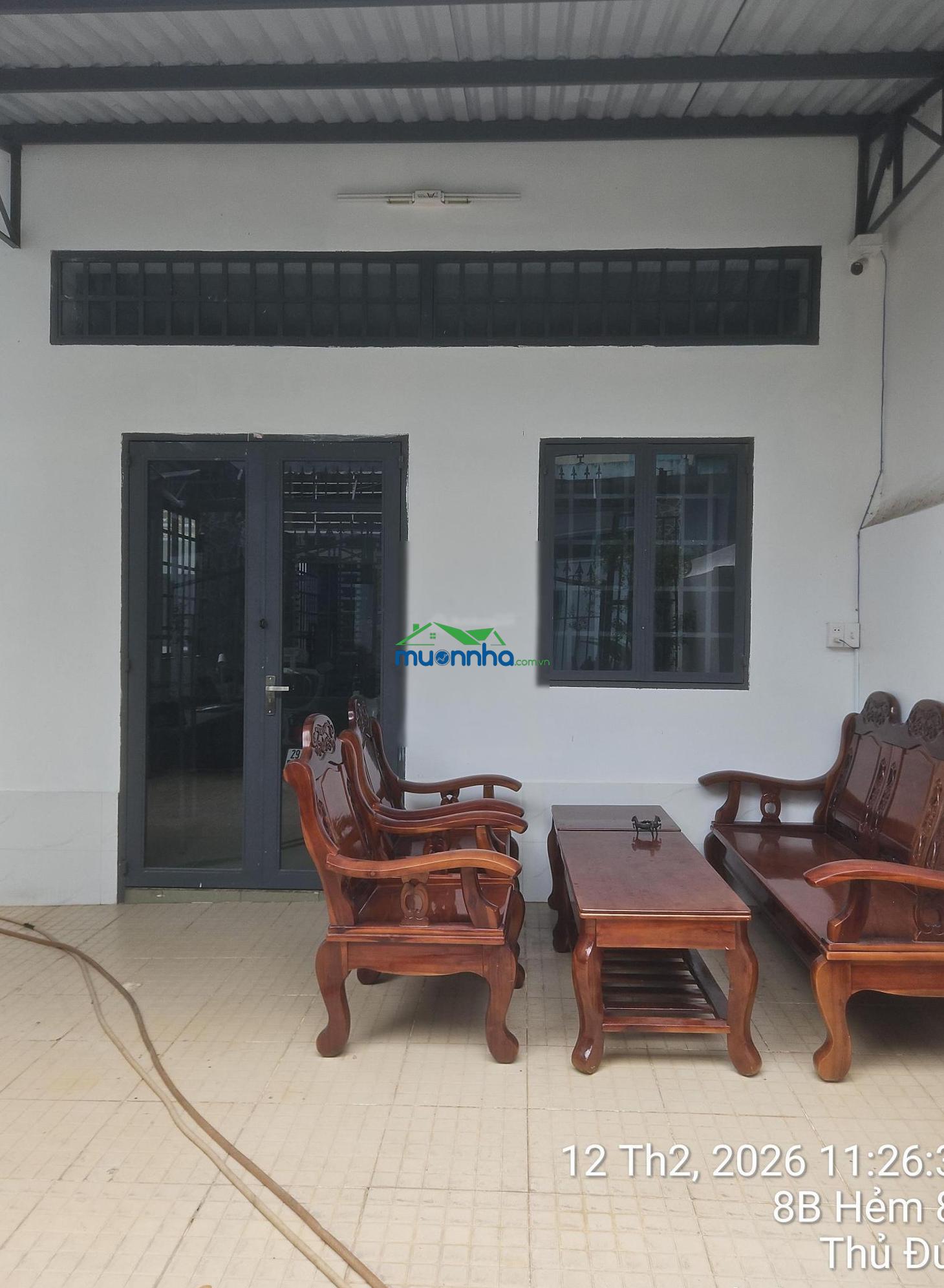 134.5m2 nhà cấp 4 sân vườn, ngang 6m, dài 20m nở hậu 10m - Ảnh 2