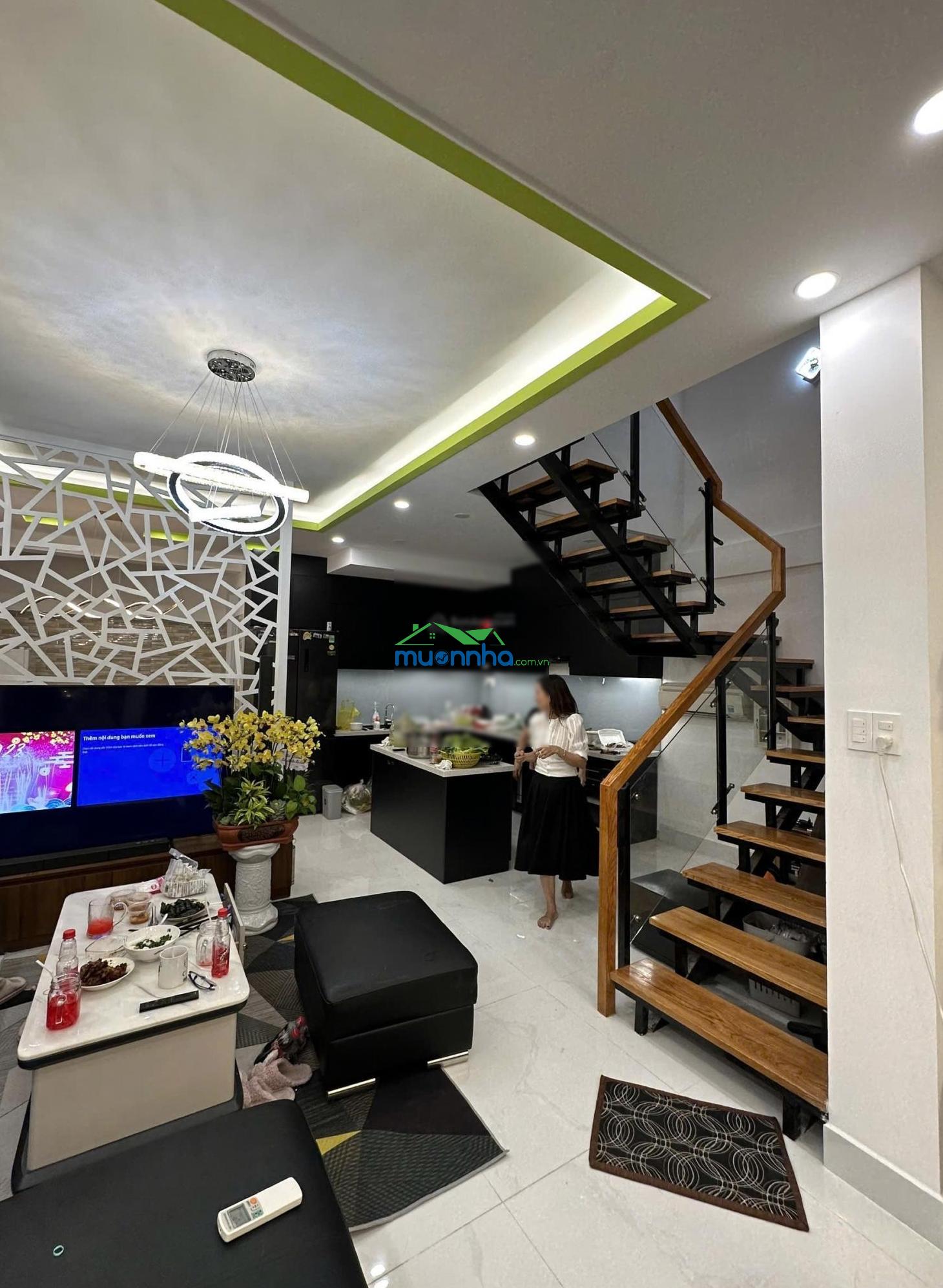 Nhà hxh kinh dương vương cách mặt tiền chỉ 30m, dt: 6x13.5m trệt 1 lầu, giá: 7.2tỷ thương lượng