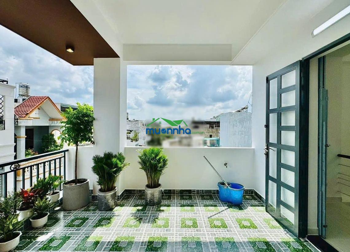 Chính chủ bán nhà 32m2 xây 4 tầng đường phạm văn chiêu, gò vấp giá 3tỷ090. gần chợ cầu 2. hẻm 4m - 2