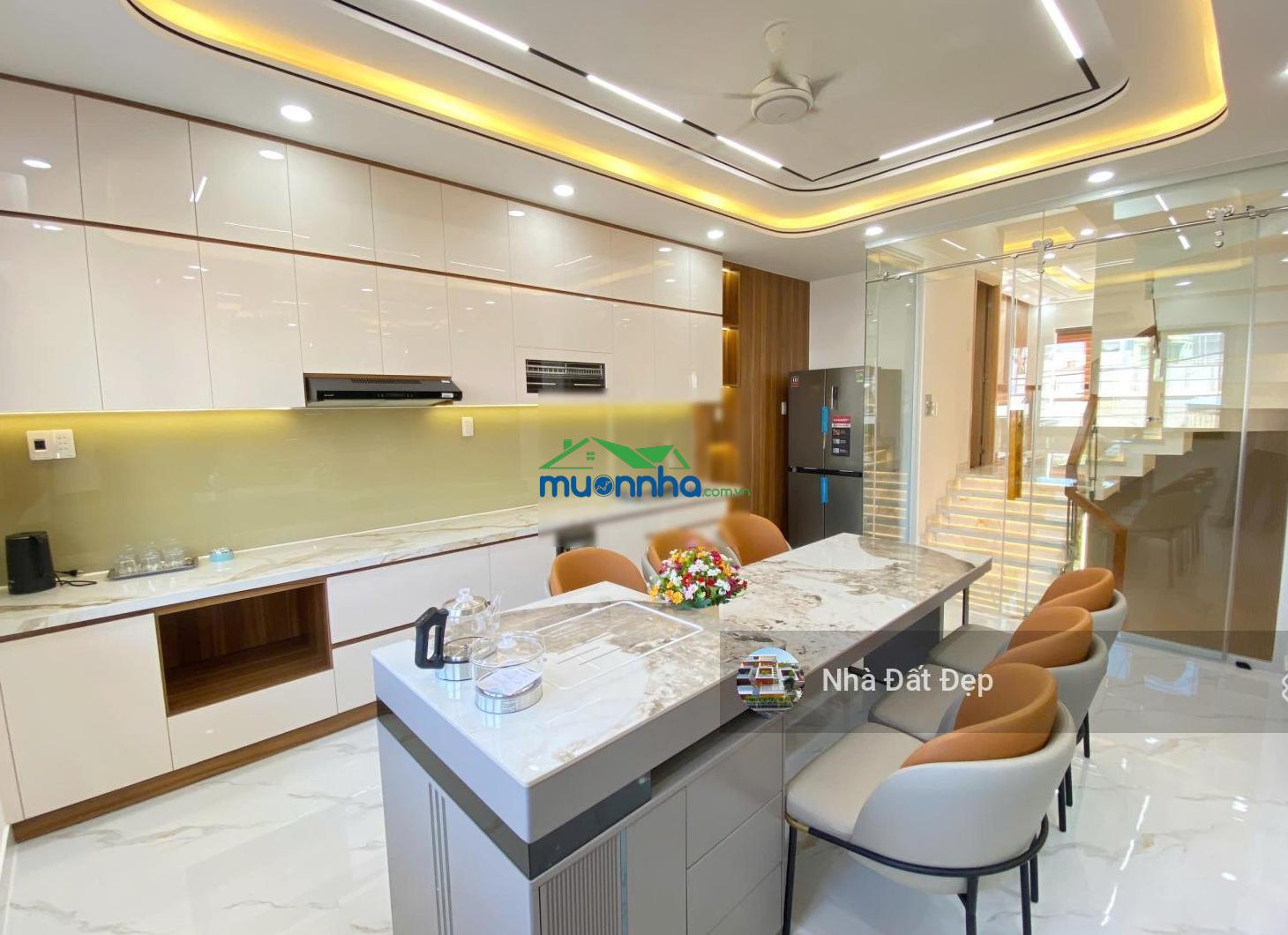 Nhà mới có thang máy 5 tấm full nội thất 4x20m. hẻm 10m đường lê trọng tấn giáp aeon tân phú - 2