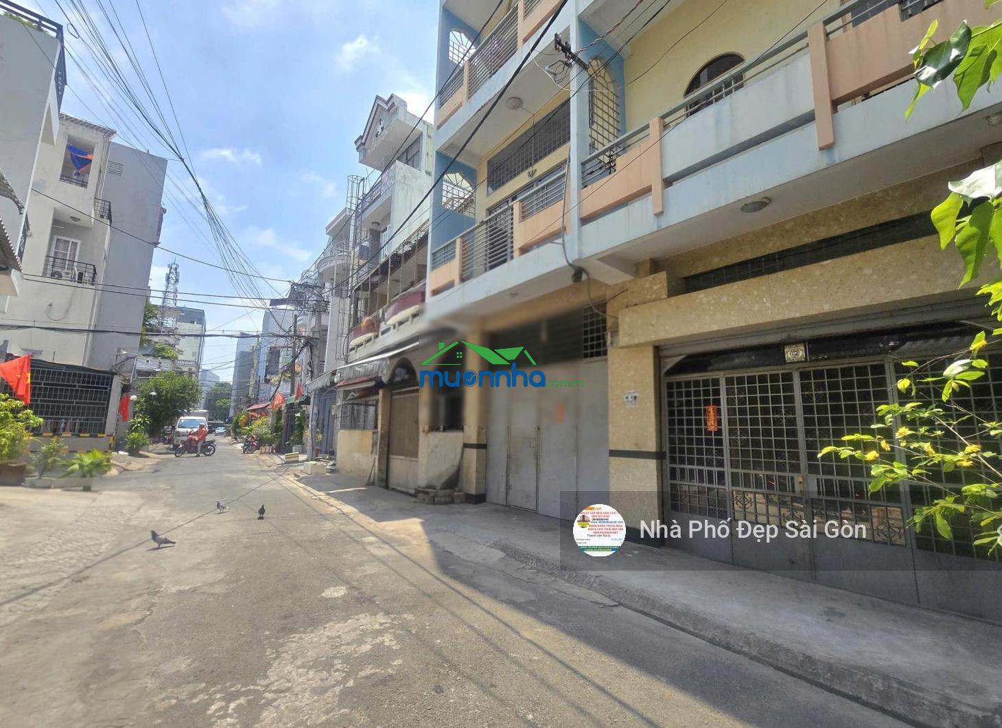 Bán nhà hxh 8m luỹ bán bích - tân phú. dt 8x20m - đúc 3 lầu - dt sàn tới 500m2 - giá cực tốt - 4