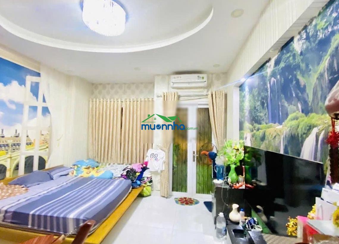 Nhà lạc long quân quận 11, 4 tầng ngang khủng 5.4m hẻm 1 trục 8m