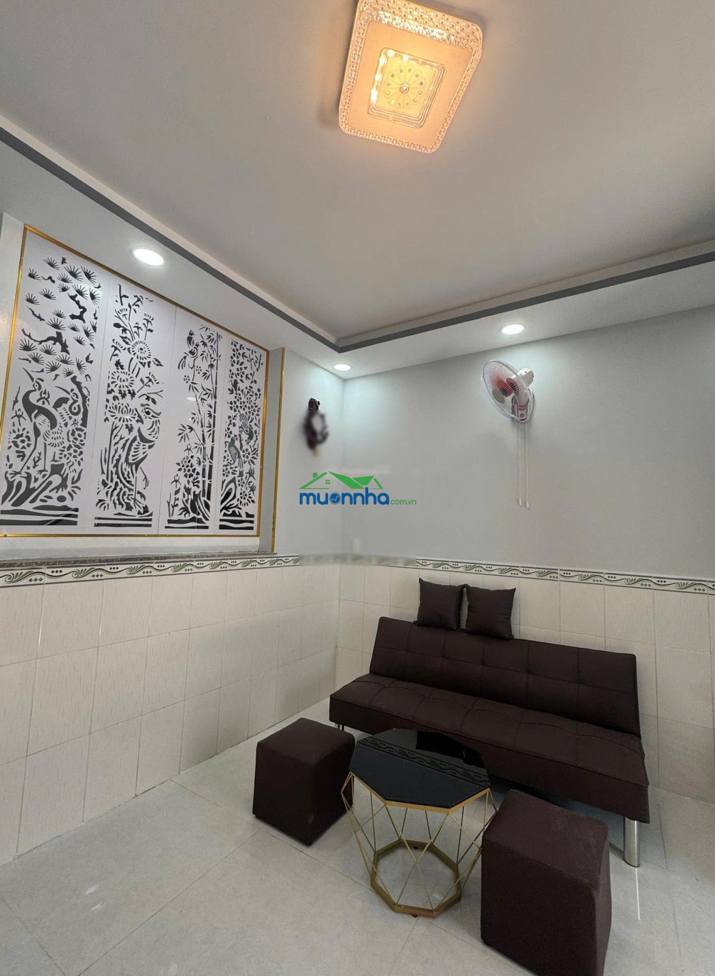 Nhà bán 2 mặt hẻm tại hẻm hương quê vào 50m đường xe ba gác - 3
