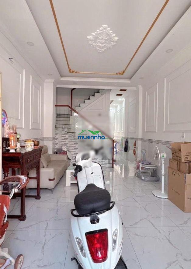 Nhà đẹp - 4 tầng (4x14m) - 5pn - hxh 6m thông - khu vip lê văn quới - bốn xã - chỉ: 6,84 tỷ