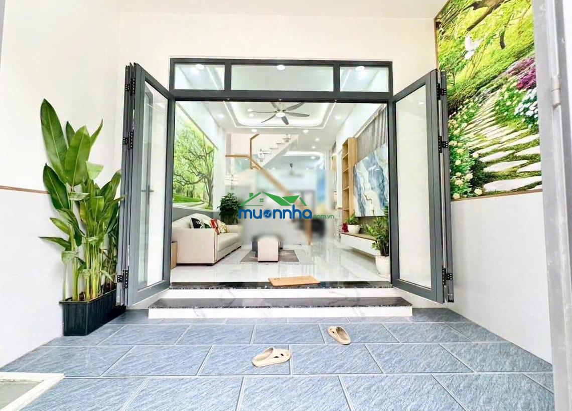 Bán nhà phường thới an, quận 12, xây mới, đường 6m thông, 3 phòng ngủ, 3 wc - 4