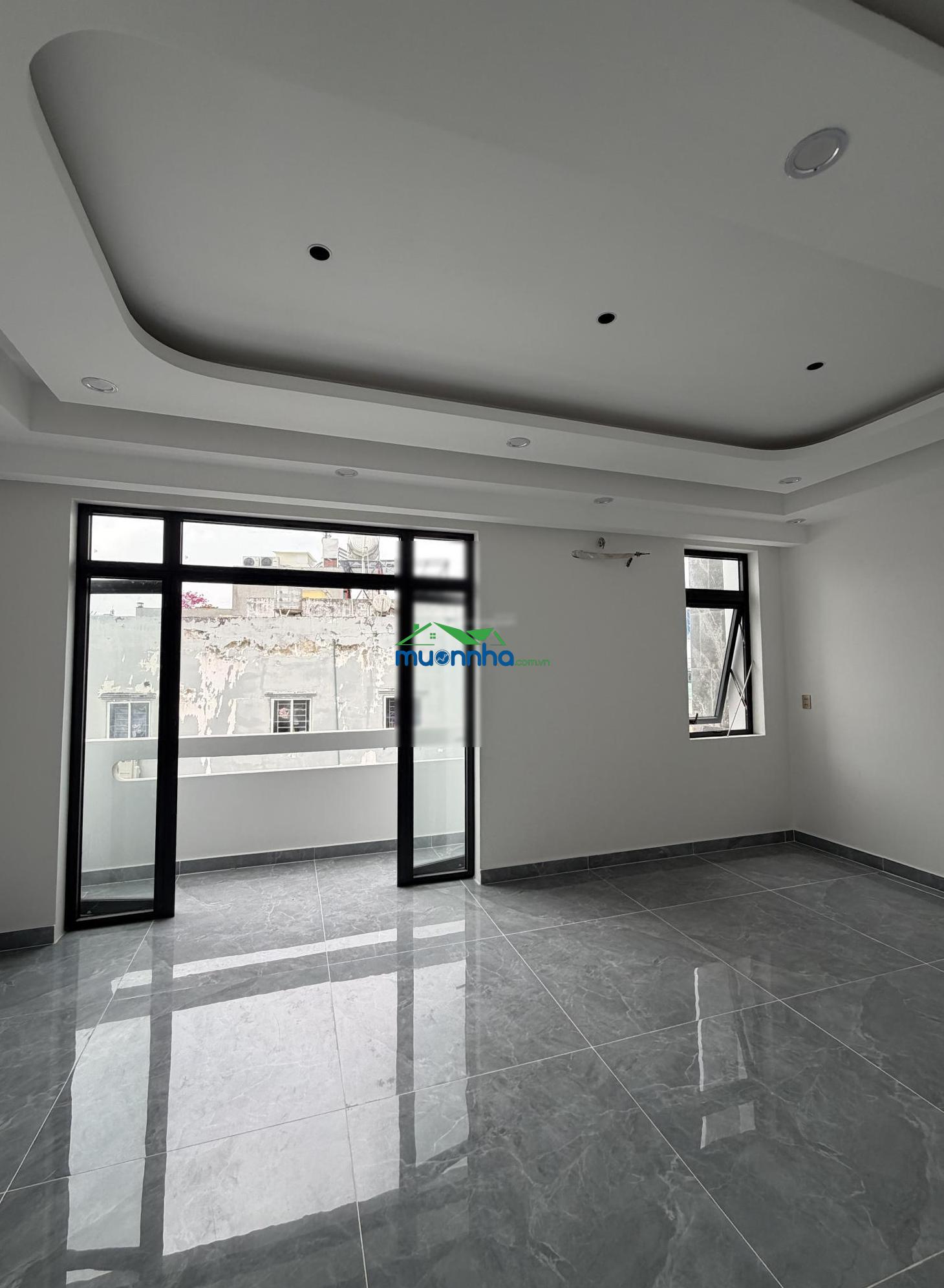 Bán nhà mới 3 lầu ngang (6,4x17m) gần vạn phúc - 2