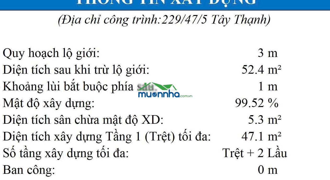Ngang 5.3m hiếm giá tốt khu vip tây thạnh - 2 tầng 3pn-2wc gần aeon - cụm trường học - sân bay - 4