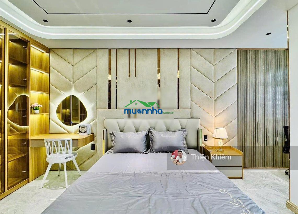 Nhà bán 1/ có thang máy đường lê đức thọ - p16 - gò vấp - 4m x 24m - 5 lầu đường oto 6m - 3