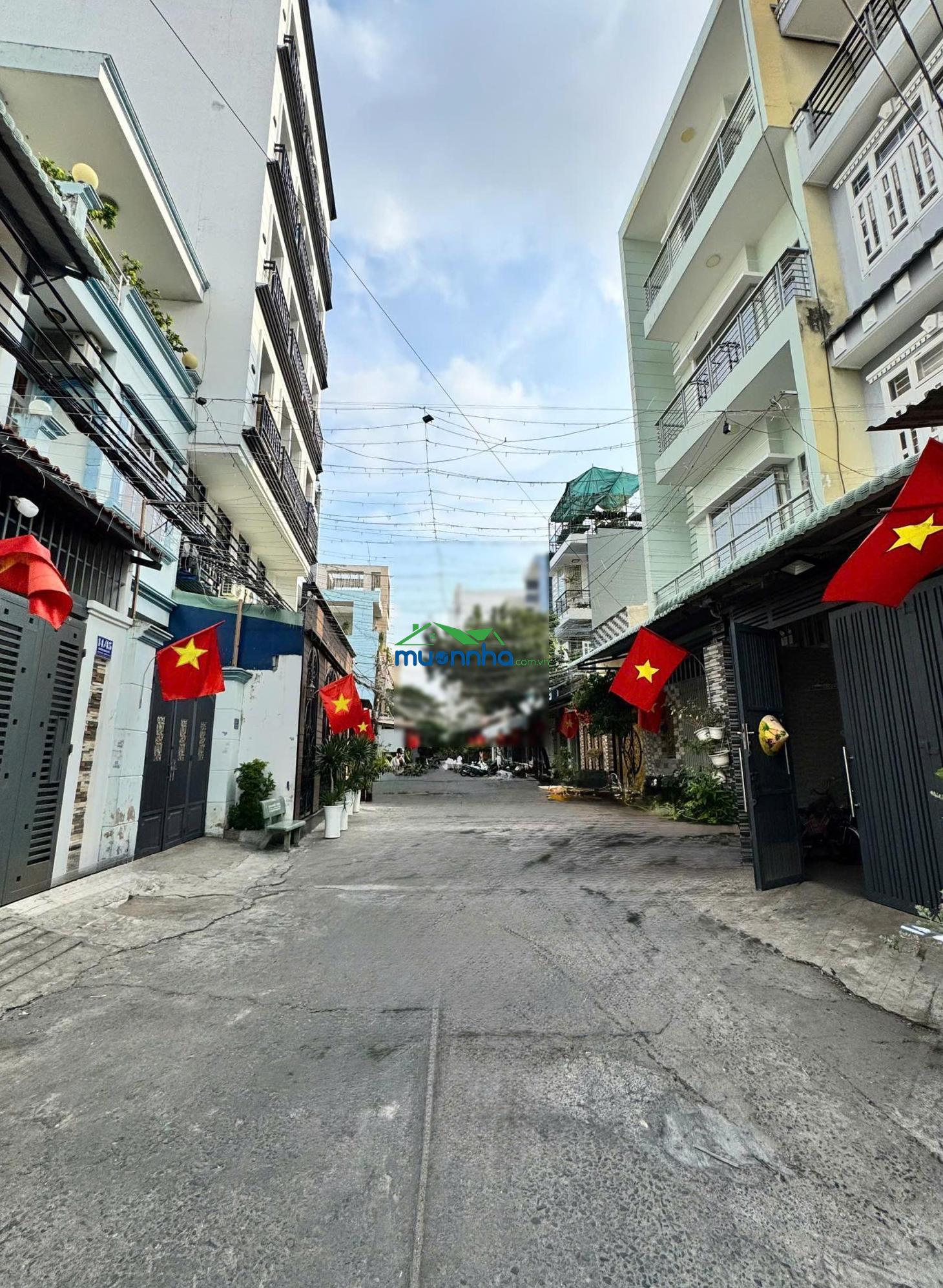 Bán nhà hẻm 8m nguyễn quang diêu, tân phú, 4x19m, tiện xây mới, giá 6.65 tỷ - 2