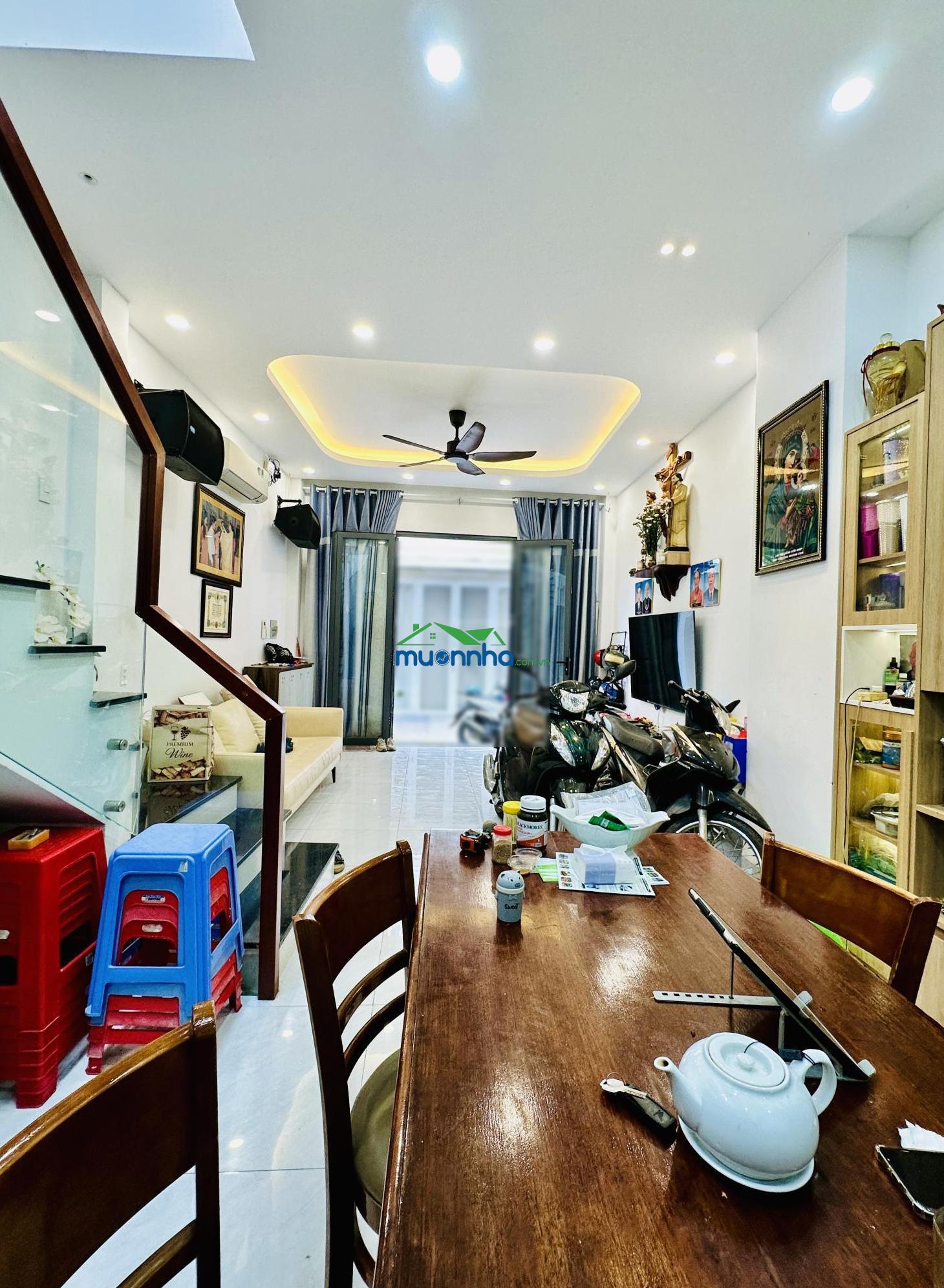 Đường xe hơi 5m, nhà 2 tầng, 3pn, dt: 4x13,5 - gò dầu, quá rẻ - 3