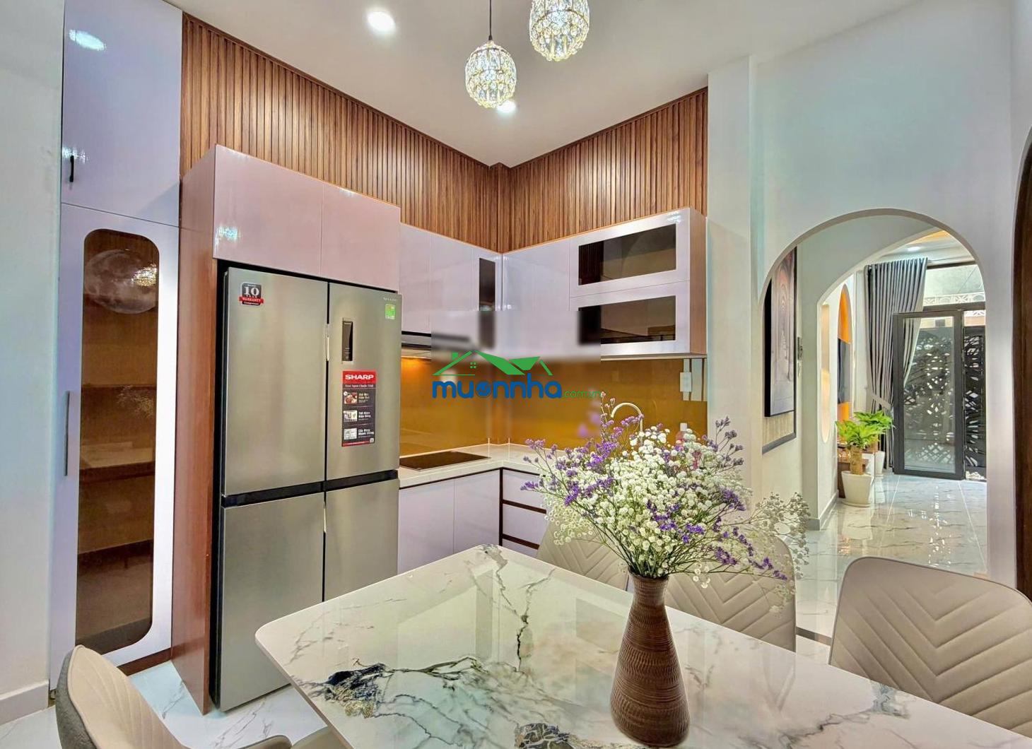 Hầm 5 lầu 9pn, dt 60m² có hđt 45tr/th, hẻm rộng gần mặt tiền phan văn trị bình thạnh chỉ 9.6 tỷ - 4