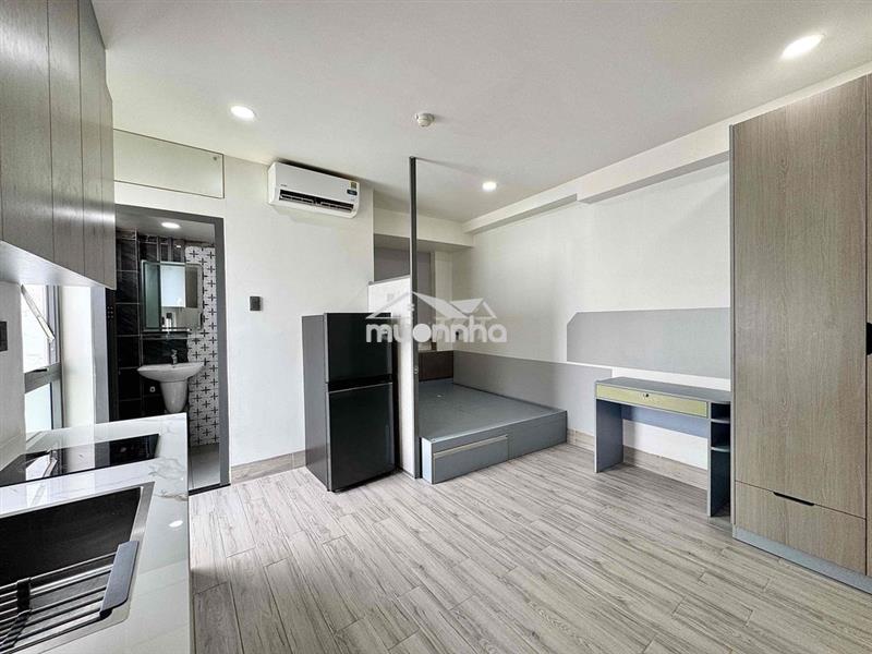 Cho thuê căn hộ full nội thất cửa sổ trời đường phạm văn bạch - gò vấp