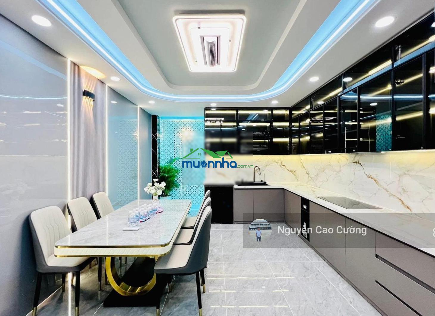Bán nhà thang máy 4x16m 1 lửng 3 lầu đường 8m thông trung mỹ tây 2a - gần ngã tư an sương - 2