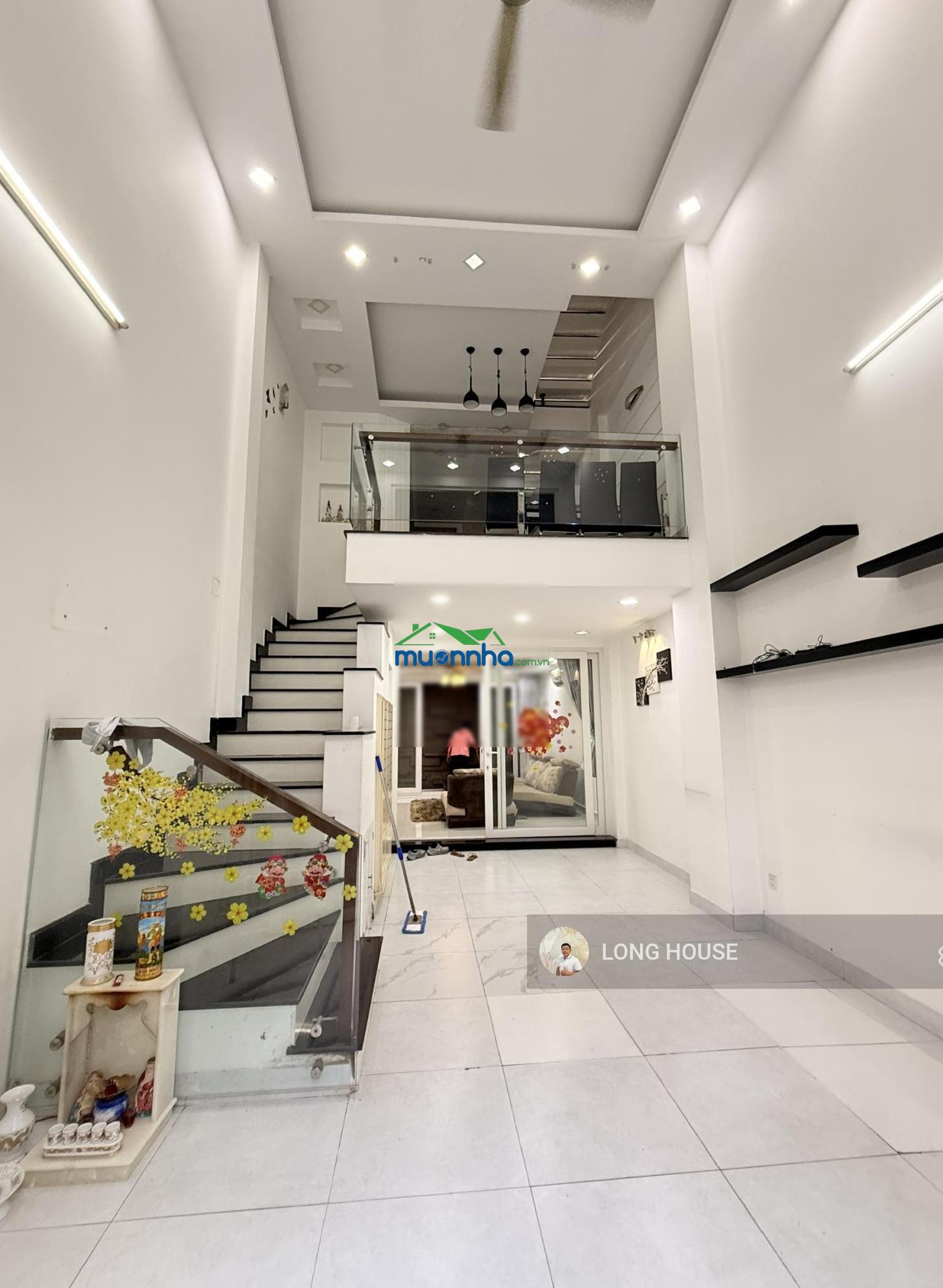 Nhà 5 tầng, 51.6m2 ngang 4m - ô tô ngủ nhà - ngay lê quang định - bạch đằng - sát bên chợ bà chiểu - 4