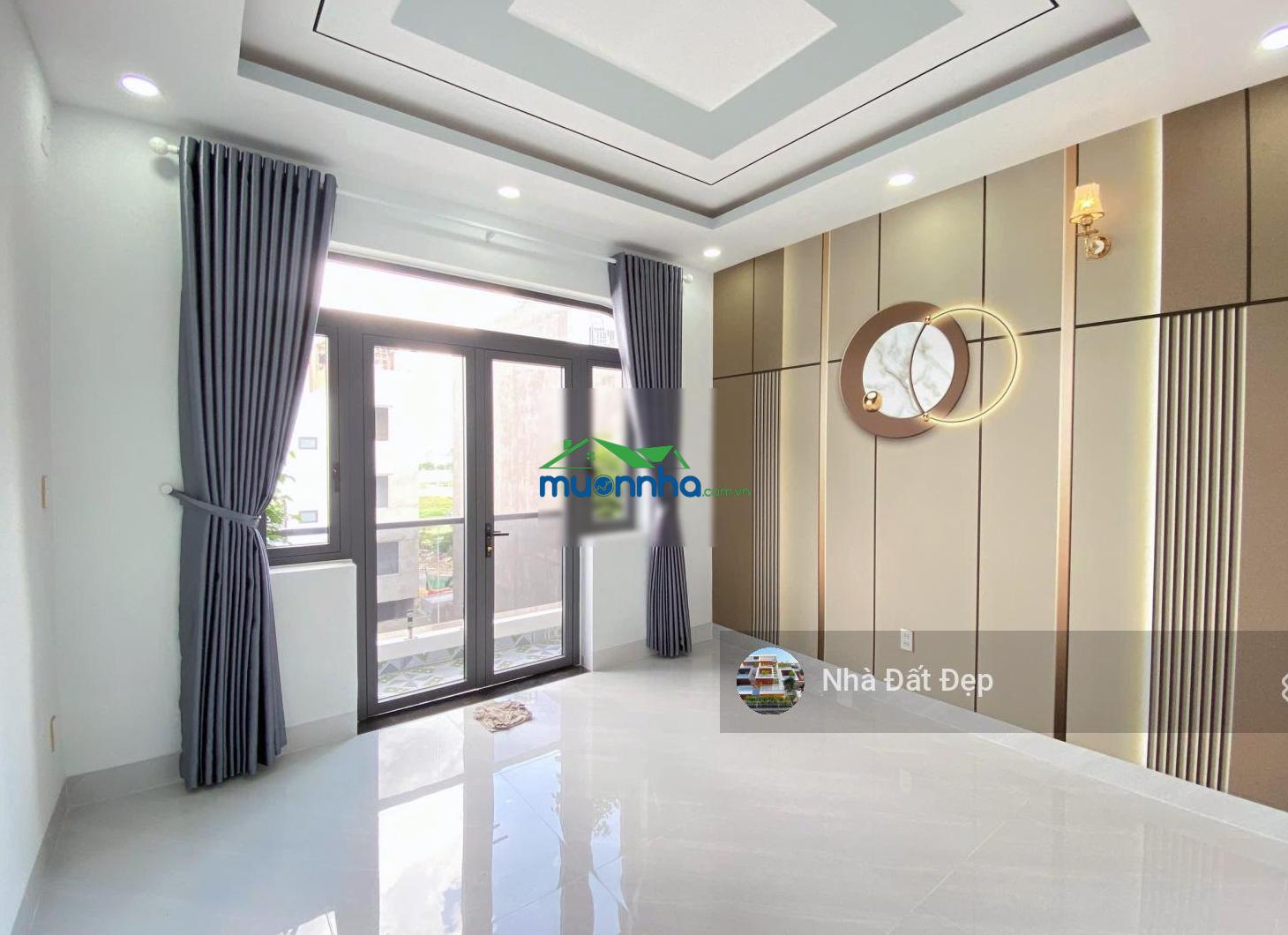 Nhà mới có thang máy khu đồng bộ 5 tấm đường nhựa đẹp 8m, full nội thất 4x15m đường hương lộ 2