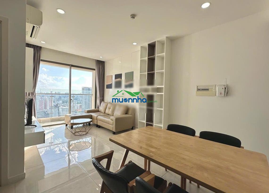 Millenium 2pn 2wc cho thuê 22 triệu view sông bến vân đồn - bitexco - 3