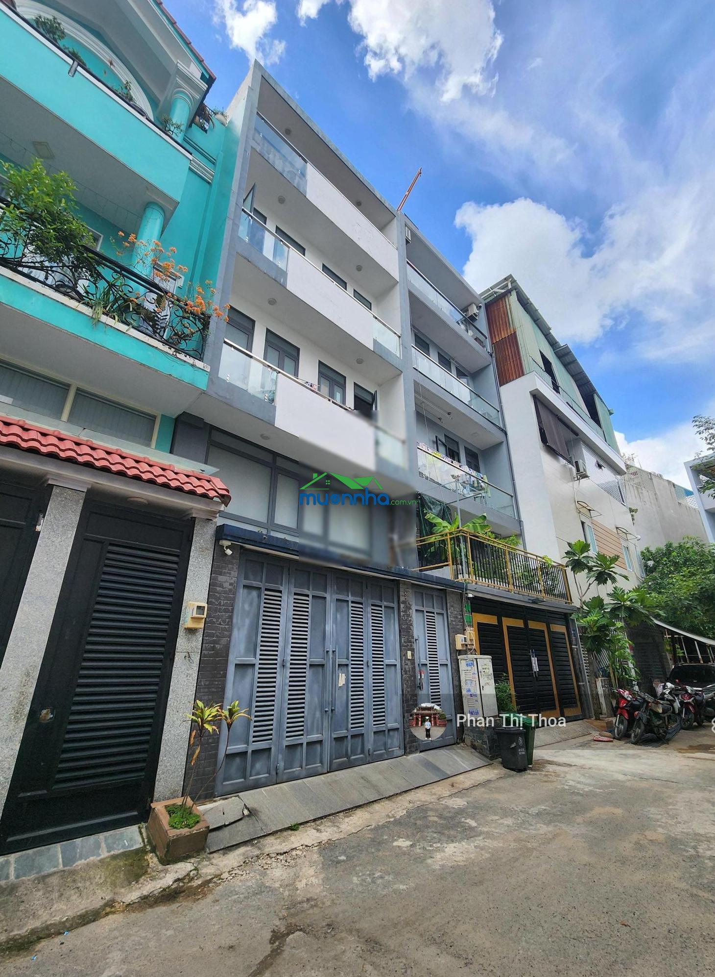 Chủ xuất ngoại hẻm oto tránh nguyễn thái sơn - ở, tăng thu nhập 53.6m2, ngang 5,7m, 5 tầng- 8.2 tỷ