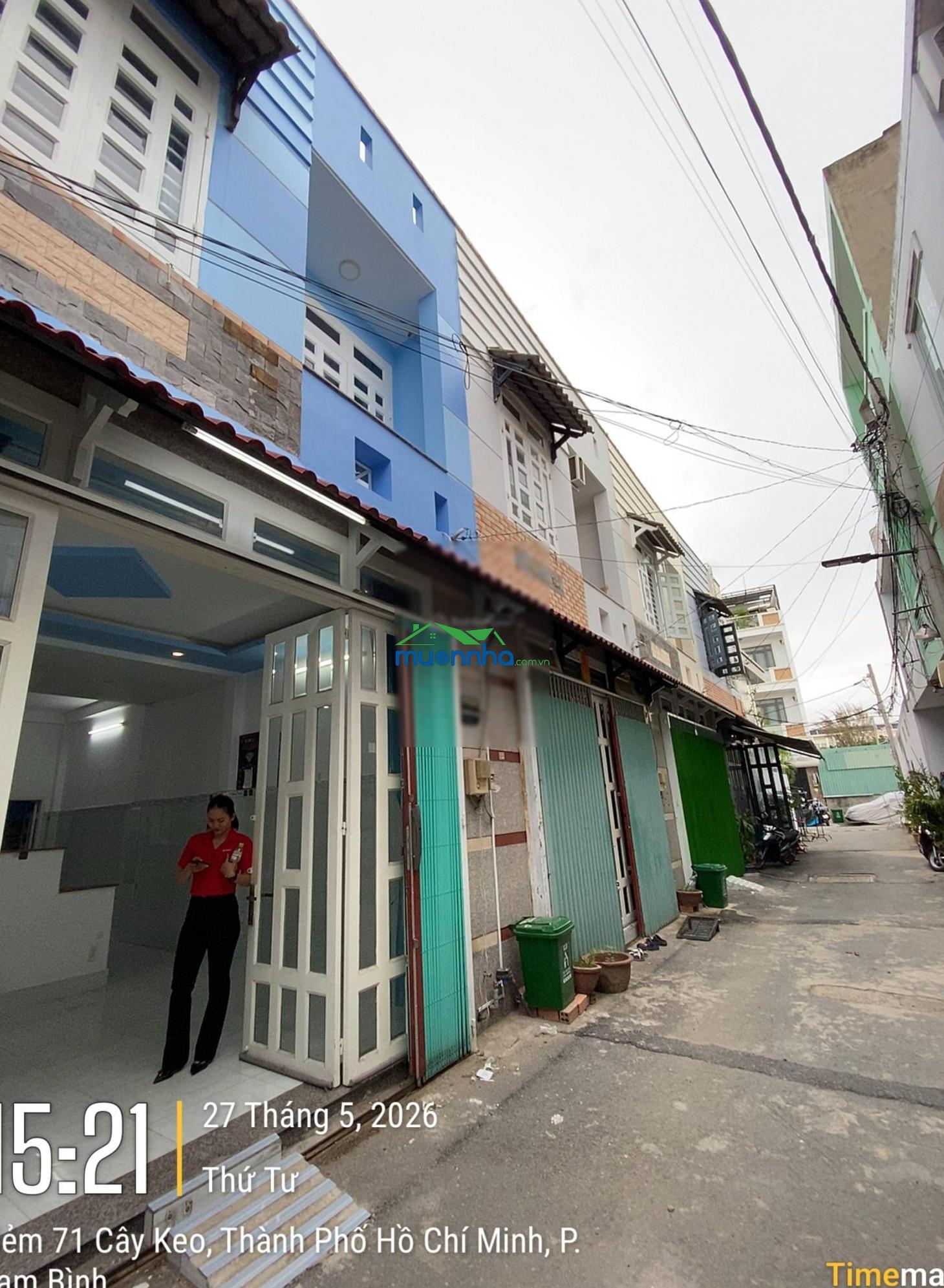 Nhà đẹp 2 lầu 1 trệt đường cây keo dt 52m2 ngang 5m dài 10m, giá chỉ 5,7 tỷ - 2