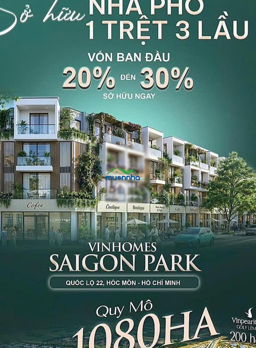 Vin sg park hóc môn chỉ từ 4,5 tỷ, vị trí đẹp, ưu tiên booking sớm được cs ưu đãi khủng - 2