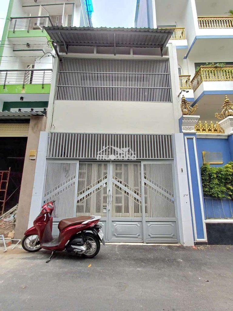 Nhà mới 3 phòng hxh cmt8 4 x16m 1 lầu