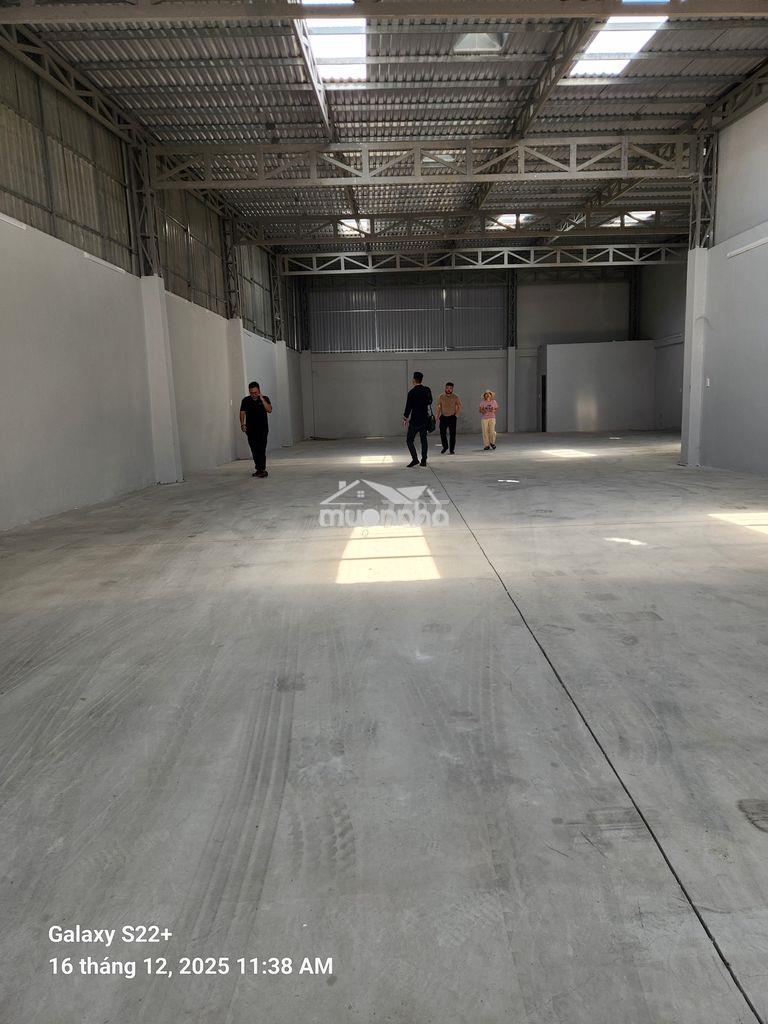 Cho thuê nhà xưởng 350m2 vừa hết hợp đồng tại hiệp thành quận 12