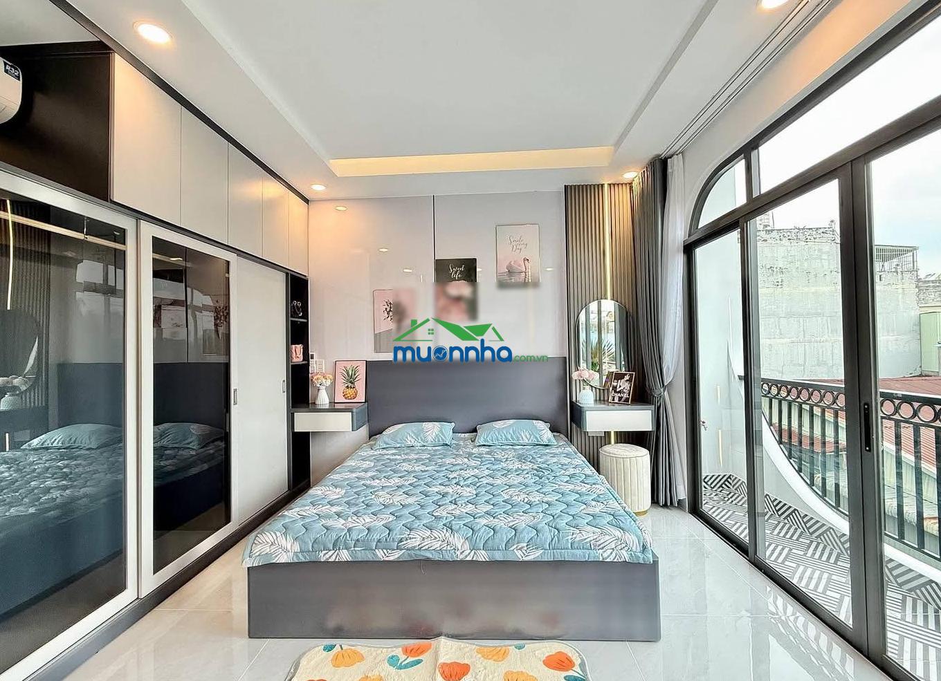 Giảm 600 triệu, nhà đẹp 4.5m x 13m xây mới 4.5 tầng full nội thất - hẻm 8m đường nguyễn ảnh thủ - 3