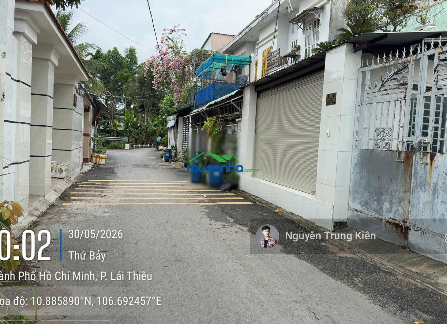 51,6m2 (6x8.6m) - mặt tiền vĩnh phú 38a, thổ cư, sổ riêng, đường nhựa