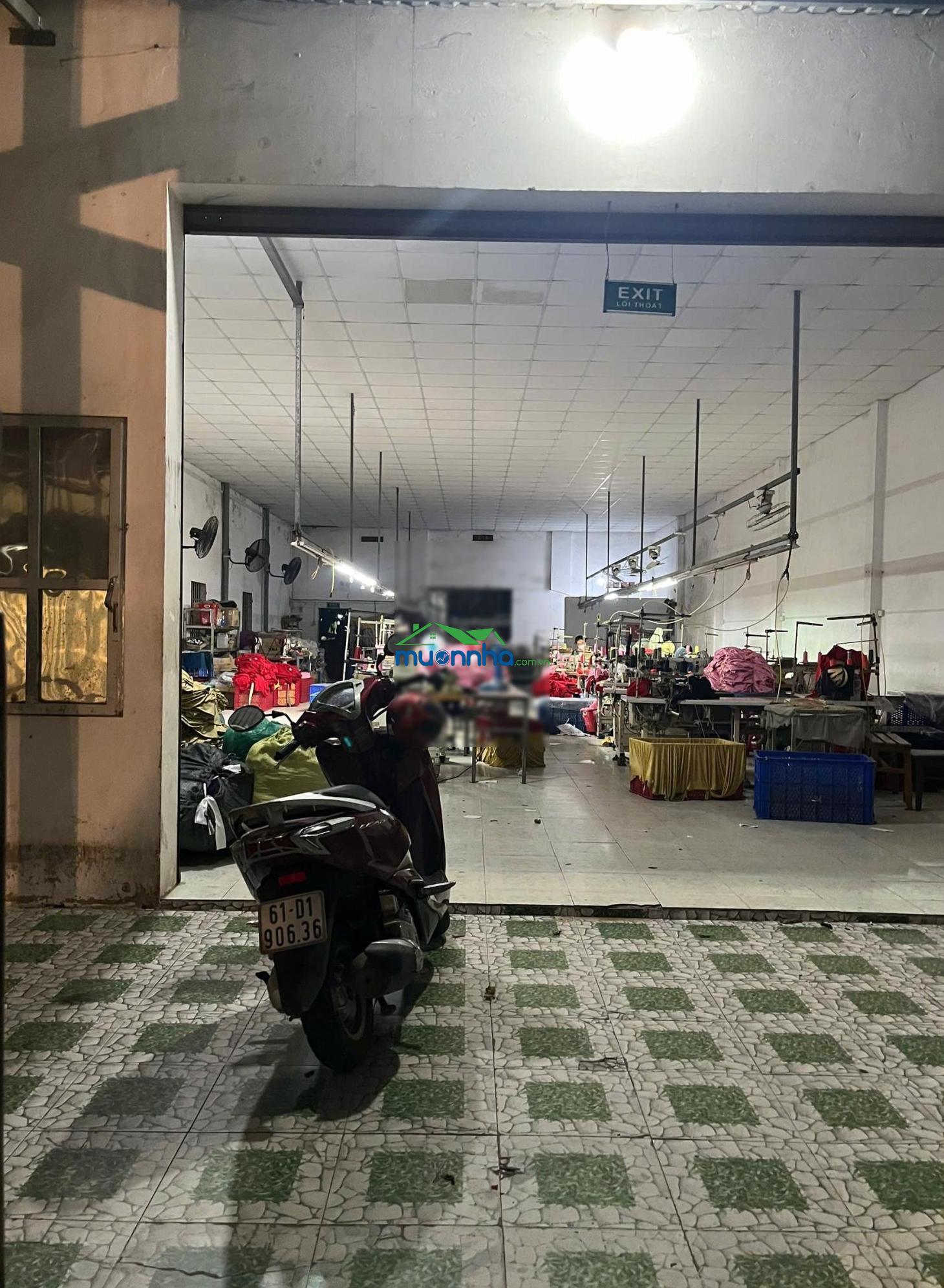 Cho thuê kho xưởng 290m2 có pccc tại tân đông hiệp - dĩ an