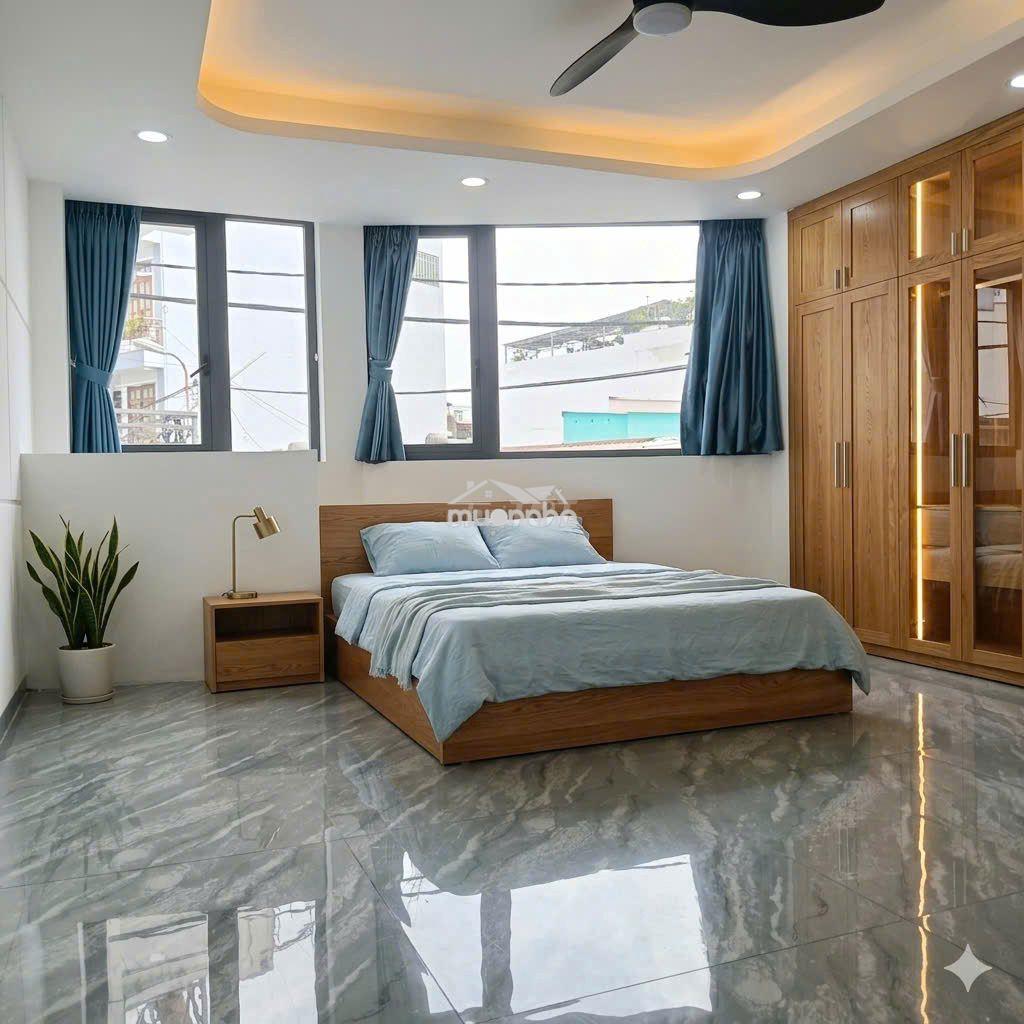 Nhà mới, đẹp - nội thất vip 7,9tỷ - hẻm 2 xh ra dương quảng hàm - 2