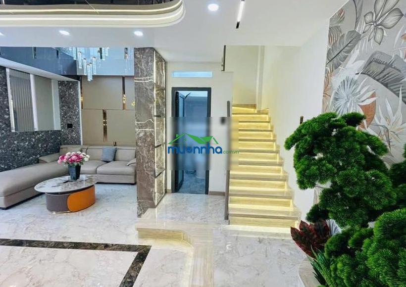 Thiếu oxy lỗ 1 tỷ-nhà 6m x 8m 4 lầu-garaxe 7 chỗ-hẻm 6m phan huy ích - 4
