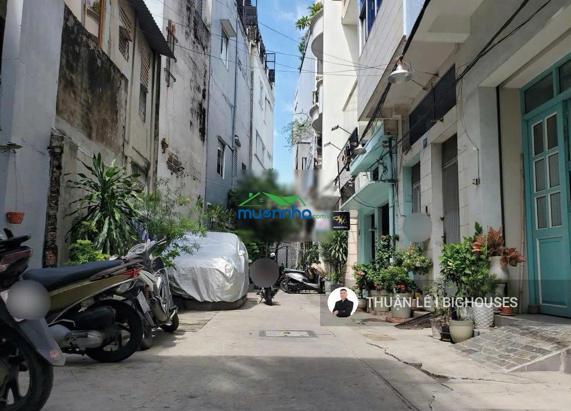 Độc nhất tân định, hxh sát mt đinh công tráng, quận 1 (4x20m)74,8m2 + 5 tầng. hđt khoán: 55tr/tháng
