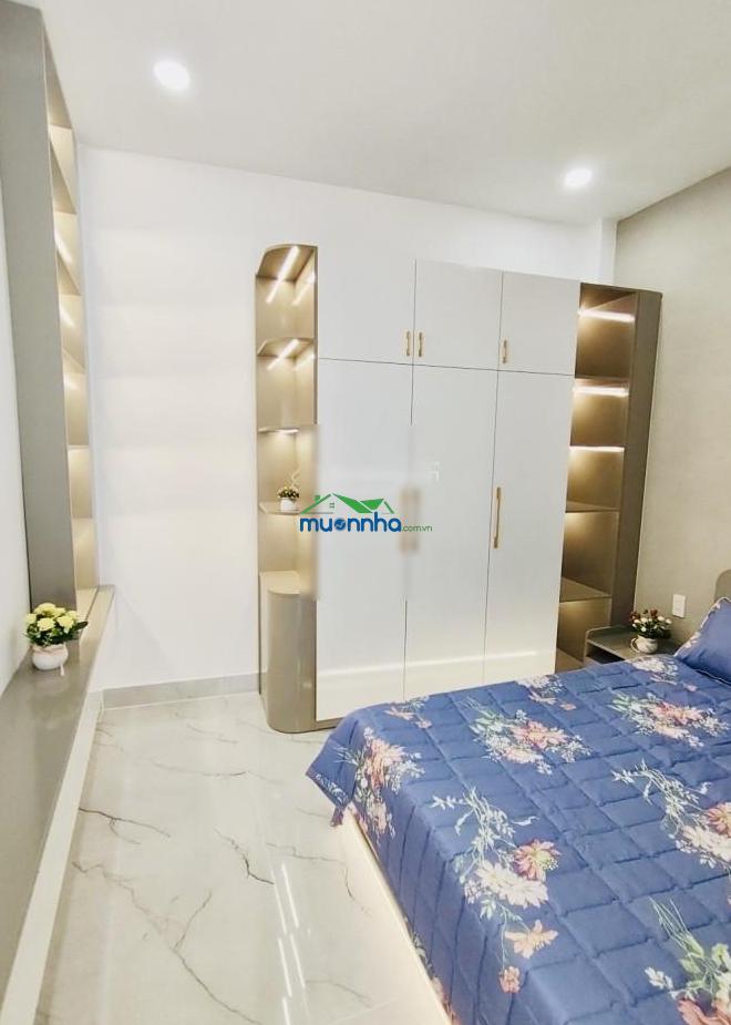 Nhà mới 3 tầng, 45m², 5,65 tỷ, full nội thất, cách mt nguyễn sỹ sách 15m, kề chợ tân trụ - 2
