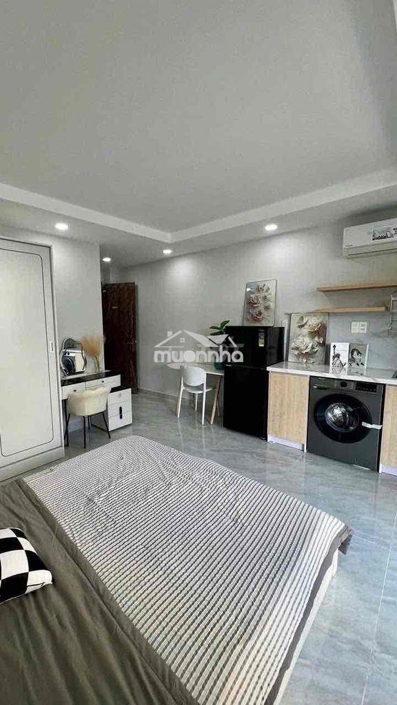 Cho thuê căn hộ ban công máy giặt riêng tại tân định gần cv lê văn tám - 4